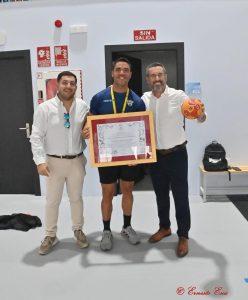 El alcalde felicita al Club Balonmano Linense por sus últimos éxitos deportivos