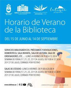 La biblioteca municipal José Riquelme modificará sus horarios de apertura desde el próximo lunes
