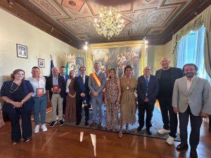 Iniciados los actos en la ciudad italiana de Matera con una recepción al alcalde en la sede del Gobierno provincial
