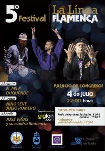 El Palacio de Congresos acoge mañana la quinta edición del festival “La Línea Flamenca”
