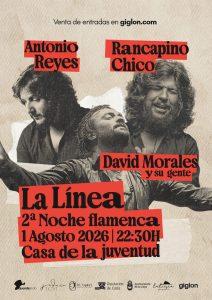 El flamenco de Antonio Reyes, Rancapino y David Morales junto al jazz de ‘El Gremio’ marcan la agenda de ‘La Noche en Blanco’