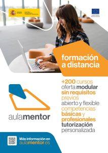 Las matriculaciones para los cursos del “Aula Mentor” se activarán nuevamente en el mes de septiembre