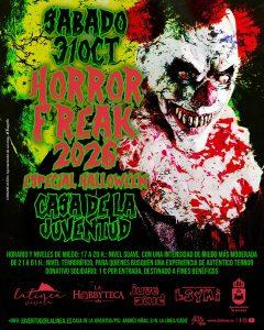 La Casa de la Juventud celebrará una nueva edición del “Horror Freak” con eventos y diferentes niveles de terror