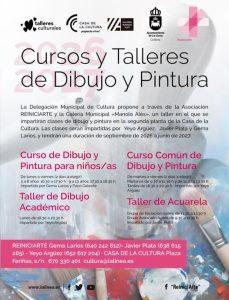 Los cursos avanzados de dibujo y pintura de Reiniciarte en la Casa de la Cultura se prolongarán hasta junio de 2027
