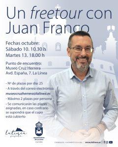 El alcalde inicia una nueva actividad de difusión de la imagen del municipio a través de un “Free Tour” en el que podrán participar todos los ciudadanos