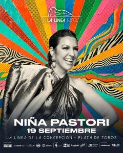 Mañana se ponen a la venta las entradas para el concierto de Niña Pastori en la Plaza El Arenal el 19 de septiembre