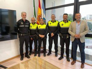 Cuatro nuevos funcionarios de la Policía Local toman posesión de sus cargos como oficiales del cuerpo
