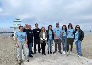 El proyecto ‘Mar Inea’ inspecciona los fondos de Poniente para iniciar el trasplante de las praderas marinas en el litoral linense