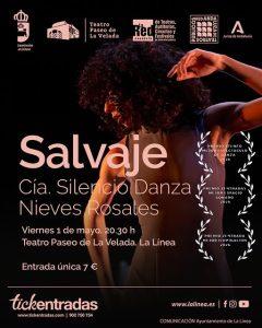 El 1 de mayo, Silencio Danza pondrá en escena “Salvaje” incluido en la programación de la Red Andaluza de Teatros Públicos