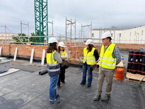 Las obras de titularidad municipal del nuevo edificio comunitario para personas sin hogar ubicado junto a Nuevo Hogar Betania finalizarán en el mes de julio