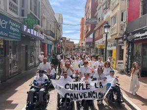 El Ayuntamiento respalda la marcha por los derechos de las personas con discapacidad de Fegadi y reafirma su compromiso con la accesibilidad universal