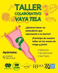 La Galería Manolo Alés en coordinación con Rama organizan unos talleres para impulsar la participación vecinal en el ámbito cultural