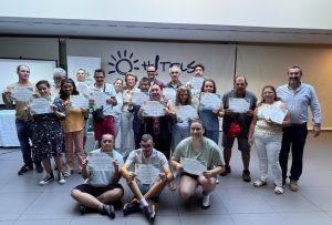 Quince personas con discapacidad intelectual se gradúan en empleo verde y sostenible en La Línea