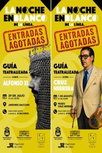 Agotadas todas las plazas para las visitas teatralizadas de la ‘Noche en blanco’