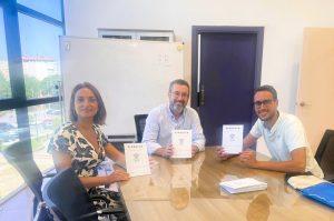 El alcalde ha recibido a Álvaro Rodríguez, docente que promueve el proyecto “Ciudalín”
