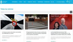 La web municipal de La Línea recupera la normalidad tras una incidencia informática