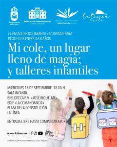 La biblioteca municipal “José Riquelme” oferta talleres infantiles, cuentacuentos y selecciones bibliográficas con motivo del inicio de la actividad escolar tras las vacaciones de verano