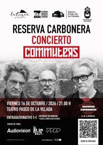 El concierto del grupo Commuters se aplaza al 16 de octubre