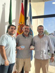 El alcalde ha recibido a la nueva directiva de la Unión Linense de Baloncesto