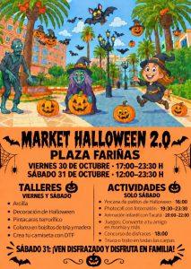 La plaza Fariñas acogerá un mercado con motivo de Halloween organizado por la asociación de Artesanos y Emprendedores de La Línea