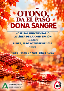 El Hospital Universitario de La Línea acogerá una colecta de donación de sangre el próximo 26 de octubre