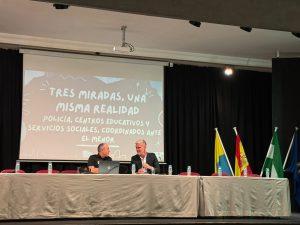 Presencia de la ciudad en la clausura de las II Jornadas Comarcales sobre Vulnerabilidad de los Menores en el ámbito escolar