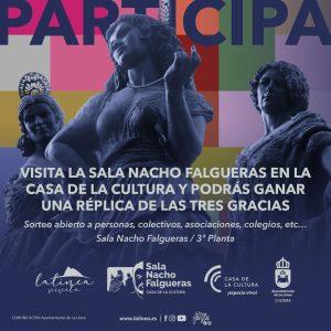 Cultura organiza un nuevo sorteo para conseguir una réplica de las Tres Gracias de Nacho Falgueras