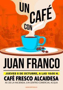 El alcalde retoma su café con los ciudadanos tras el parón dela época estival