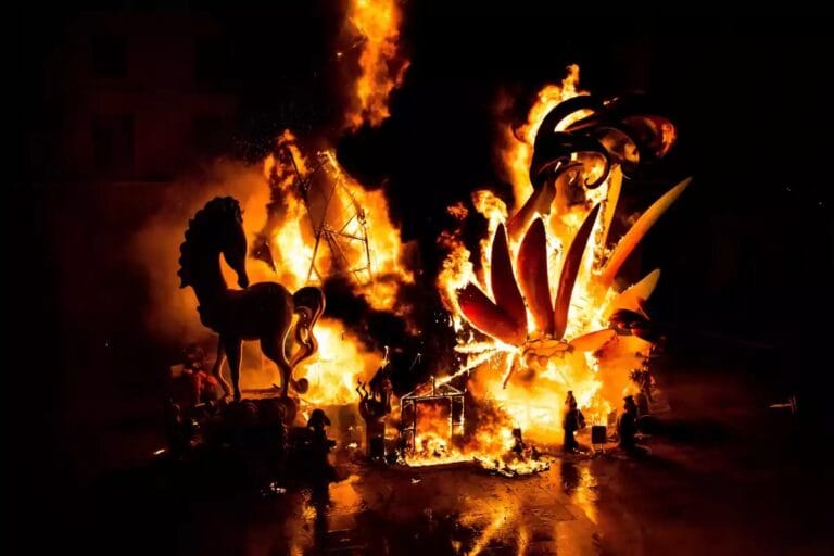 Noche de San Juan en La Línea